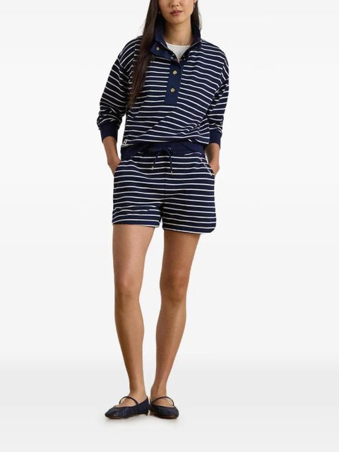 Lauren Ralph Lauren striped drawstring shorts - Blue - zdjęcie produktu nr 2