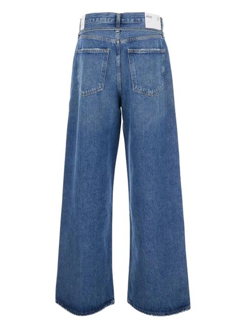 AGOLDE Emmi belted jeans - Blue