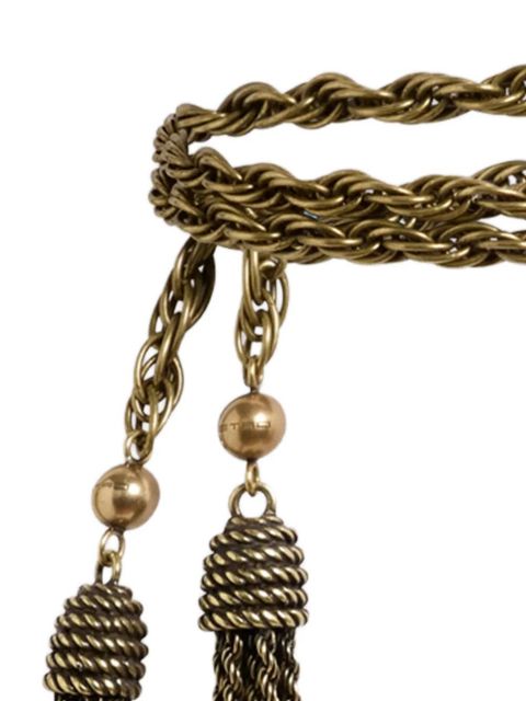 ETRO braided tassel belt - Gold - zdjęcie produktu nr 2