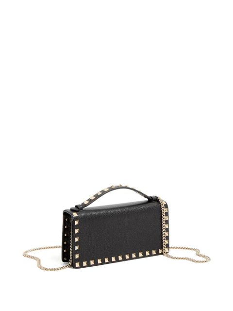 Valentino Garavani Rockstud wallet-on-chain - Black