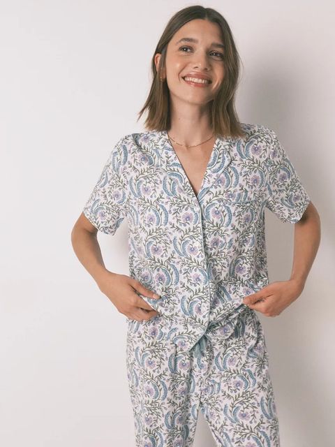 women'secret piżama damska kolor turkusowy 4852099