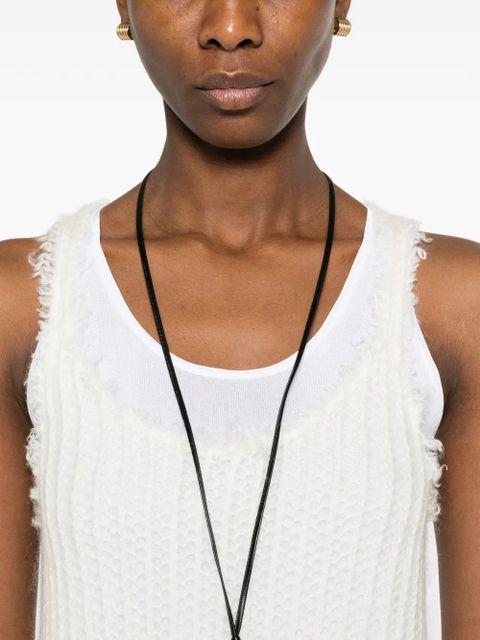 TOTEME knit tank midi dress - White