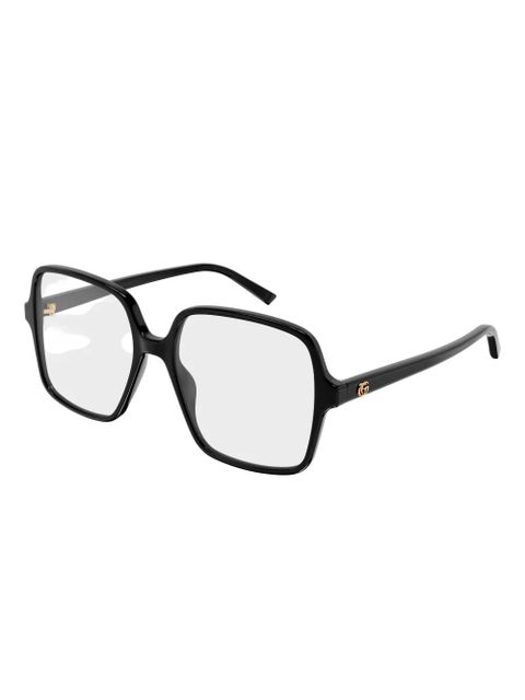 Gucci Eyewear logo-detail glasses - Black - zdjęcie produktu nr 2