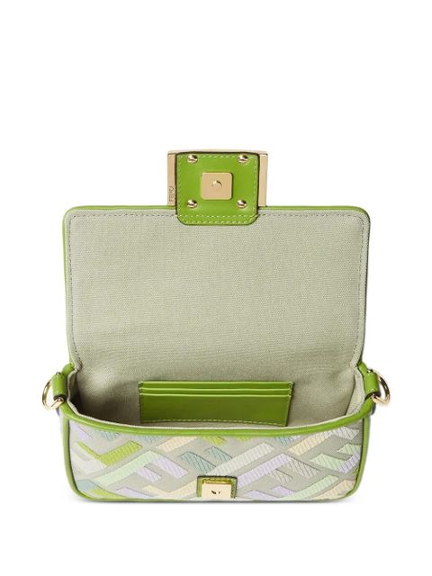 FENDI mini Baguette® tote bag - Green