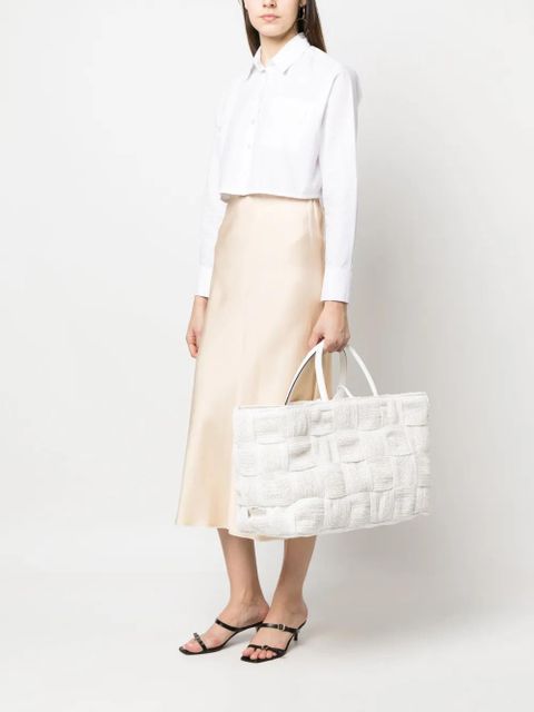 Casadei Twiga Shoppers tote bag - White - zdjęcie produktu nr 2