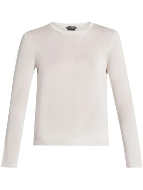 TOM FORD Knitted Top - Neutrals - zdjęcie produktu nr 1