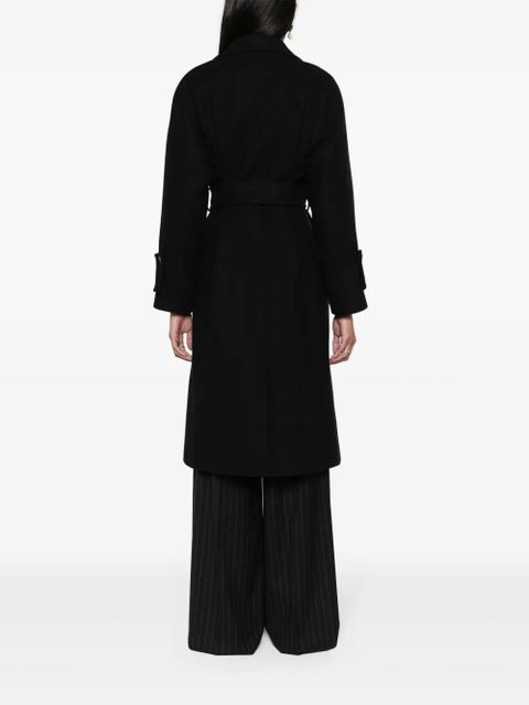 Claudie Pierlot double-breasted midi coat - Black