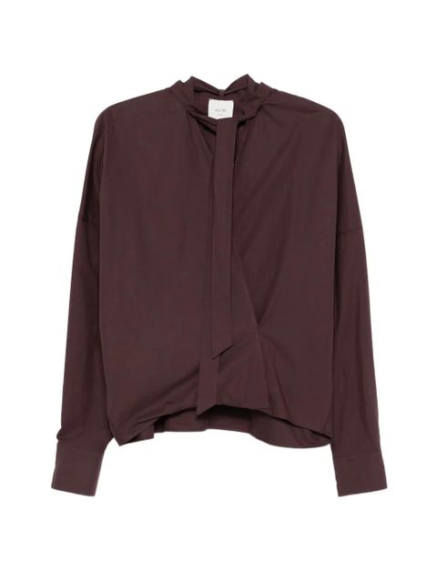 Alysi wrap-effect blouse - Purple - zdjęcie produktu nr 1