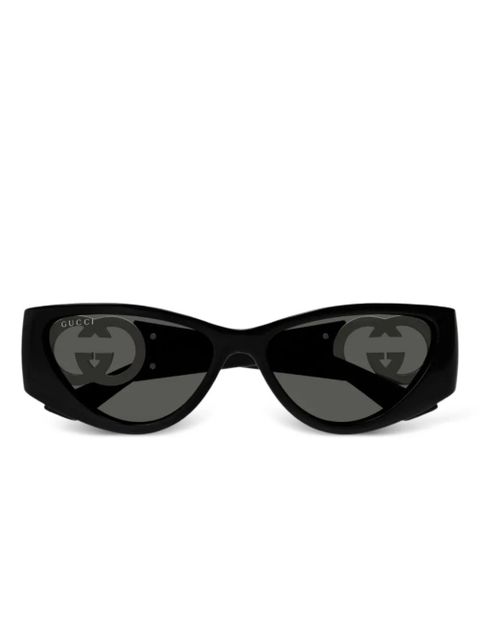 Gucci Eyewear Interlocking G sunglasses - Black - zdjęcie produktu nr 1