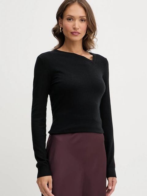 Silvian Heach sweter SELMANE damski kolor czarny GPA25557TS - zdjęcie produktu nr 1