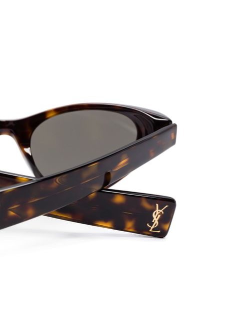 Saint Laurent Eyewear cat eye-frame sunglasses - Black