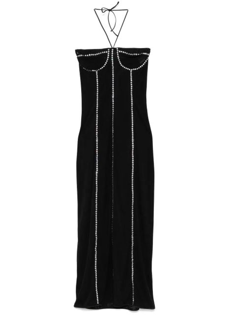 Oséree Gem midi dress - Black - zdjęcie produktu nr 1