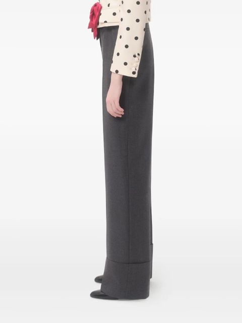 Valentino Garavani virgin wool trousers - Grey
