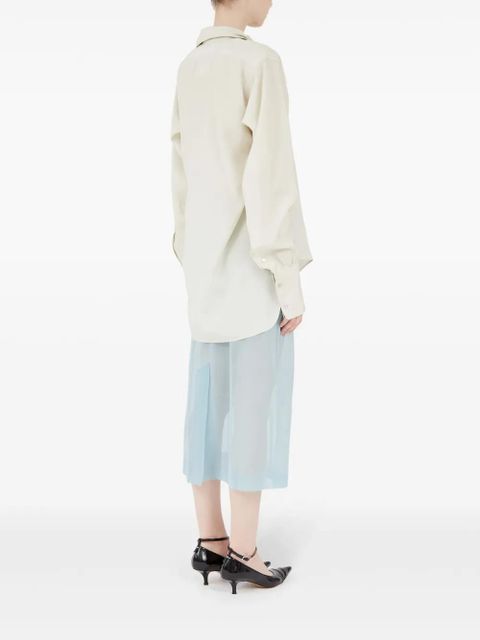Maison Margiela long-sleeve buttoned shirt - Neutrals
