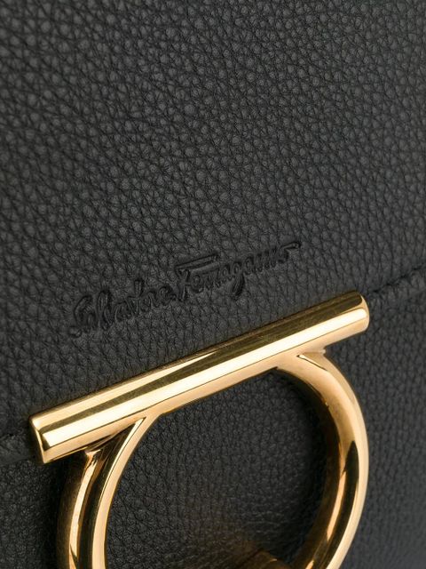 Ferragamo Gancini top-handle bag - Black - zdjęcie produktu nr 2