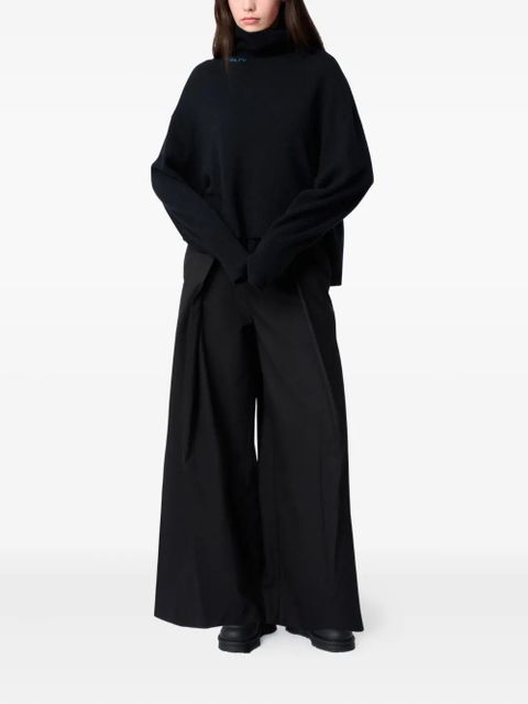 Axel Arigato embroidered turtleneck sweater - Blue - zdjęcie produktu nr 2