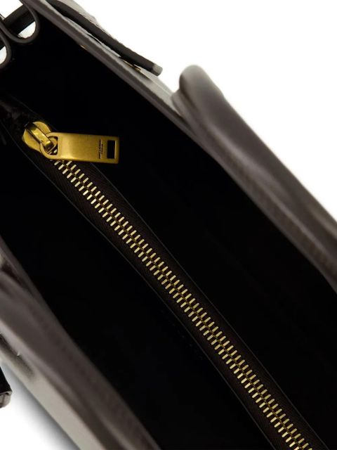 Saint Laurent small Sac De Jour leather tote bag - Brown