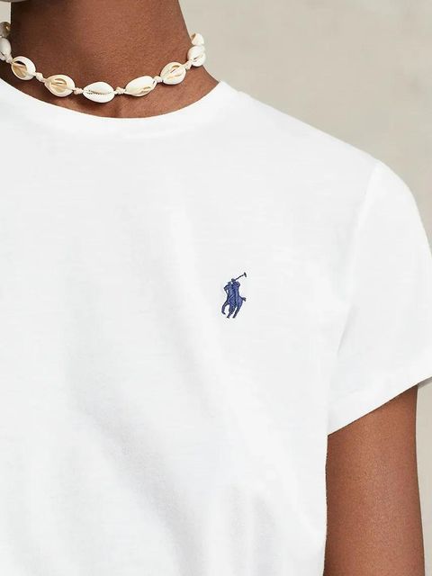Polo Ralph Lauren t-shirt bawełniany kolor biały 211898698