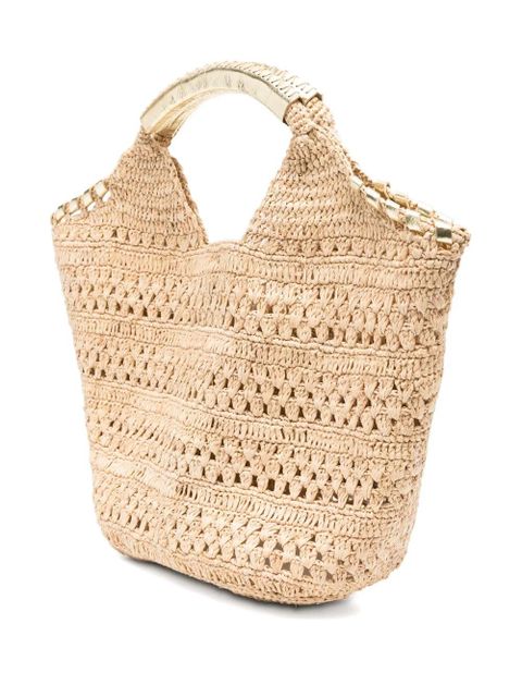 Ba&Sh Ara crochet tote bag - Neutrals - zdjęcie produktu nr 2