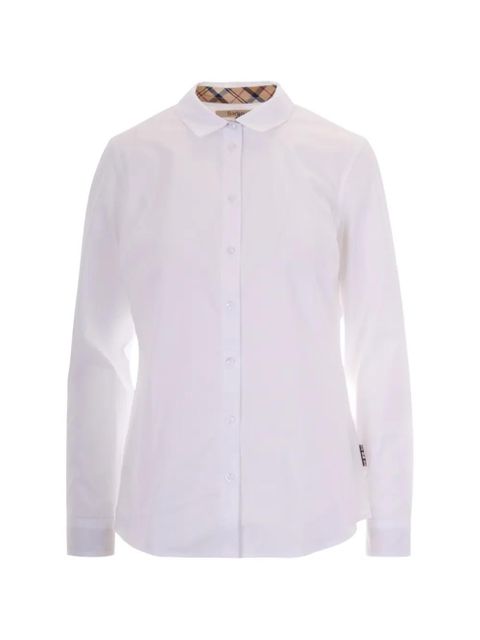 Barbour tartan collar shirt - White - zdjęcie produktu nr 1