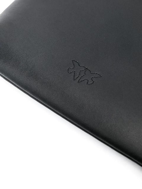 PINKO leather clutch bag - Black