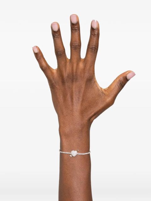 Swarovski Idyllia heart-charm bracelet - Silver - zdjęcie produktu nr 2