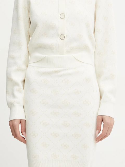 Guess spódnica z domieszką wełny SARAH - zdjęcie produktu nr 1