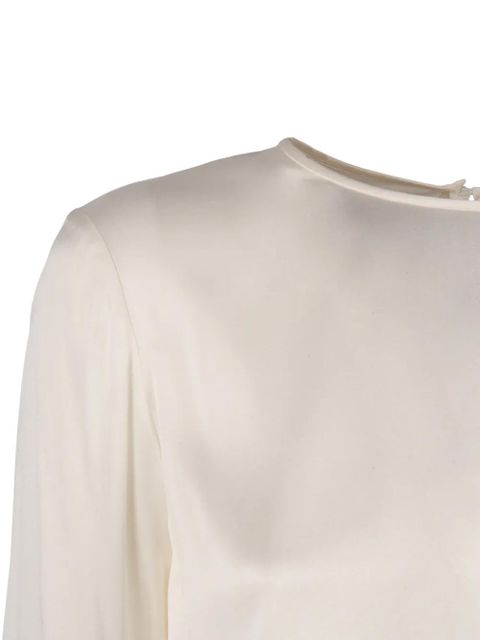 Max Mara Lodi cuff shirt - Neutrals