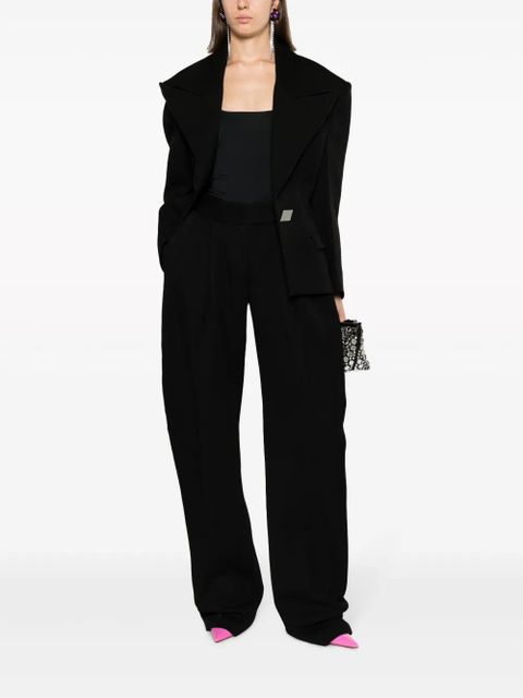 The Attico tailored wide-leg trousers - Black - zdjęcie produktu nr 2