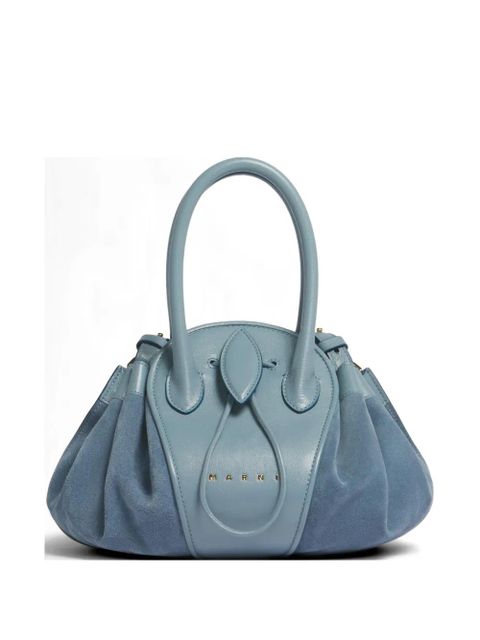 Marni top handle tubular shoulder bag - Blue - zdjęcie produktu nr 1