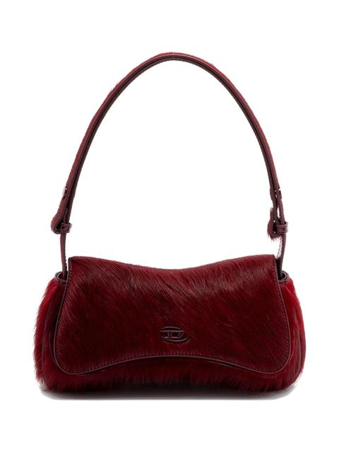 Diesel Play calf-leather clutch - Red