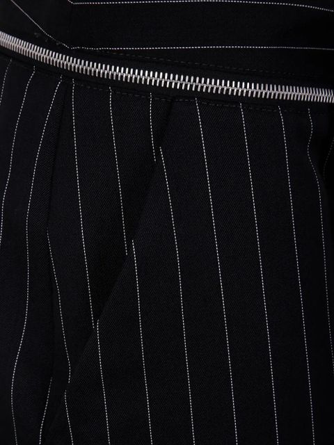 Jean Paul Gaultier striped trousers - Black