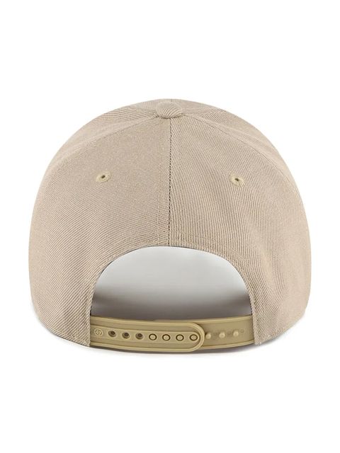 47 brand czapka z daszkiem z dodatkiem wełny MLB New York Yankees kolor zielony B-MVPSP17WBP-KHQ - zdjęcie produktu nr 2