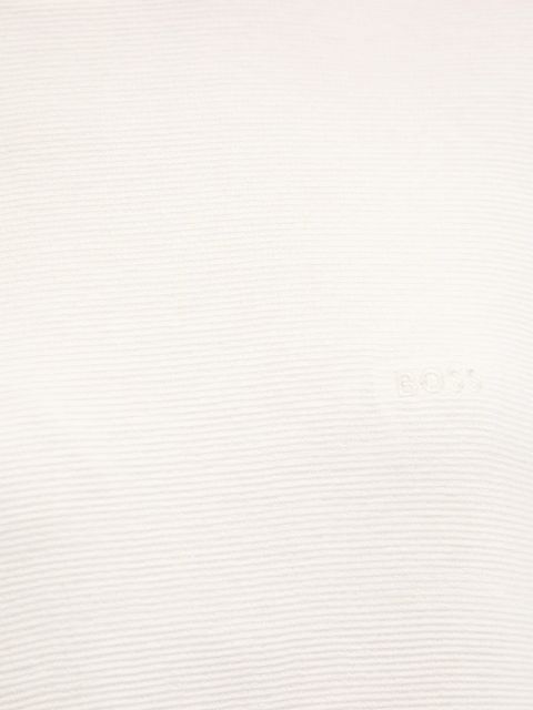 BOSS bluza lounge damska kolor beżowy gładka 50535769