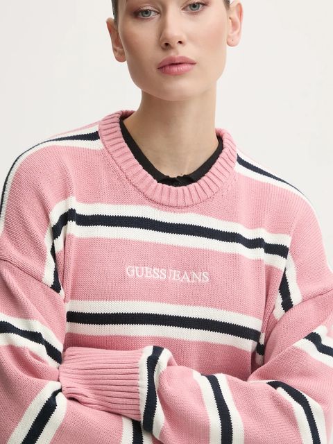 Guess Jeans sweter bawełniany - zdjęcie produktu nr 2