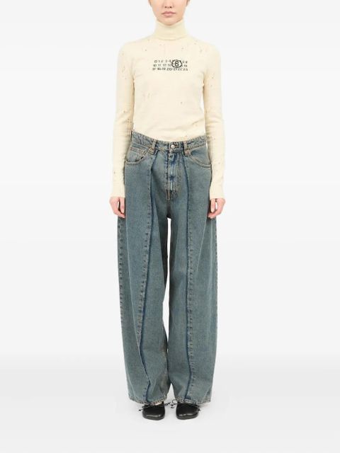 MM6 Maison Margiela five-pocket jeans - Blue