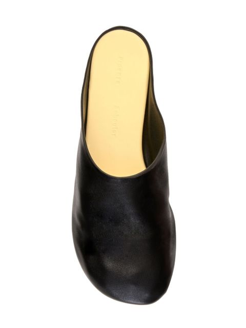 Proenza Schouler Glove leather slides - Black