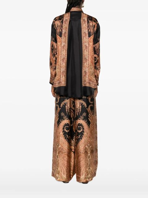 ZIMMERMANN paisley-print shirt - Black