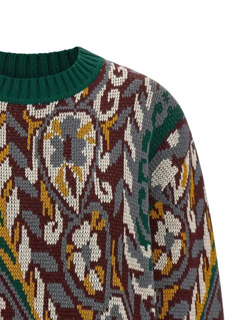 ETRO paisley wool sweater - Green