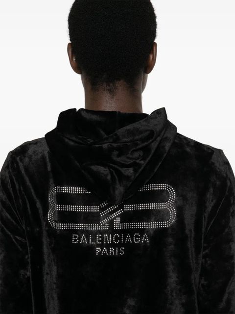 Balenciaga BB Paris hoodie - Black