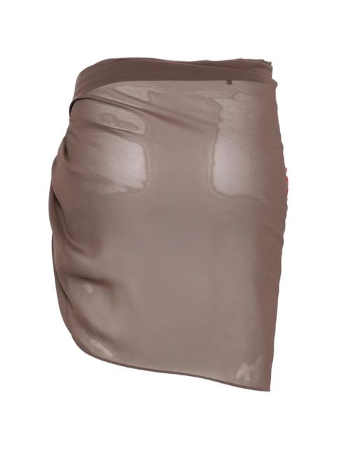 MC2 Saint Barth bead-embellished sarong - Brown - zdjęcie produktu nr 2