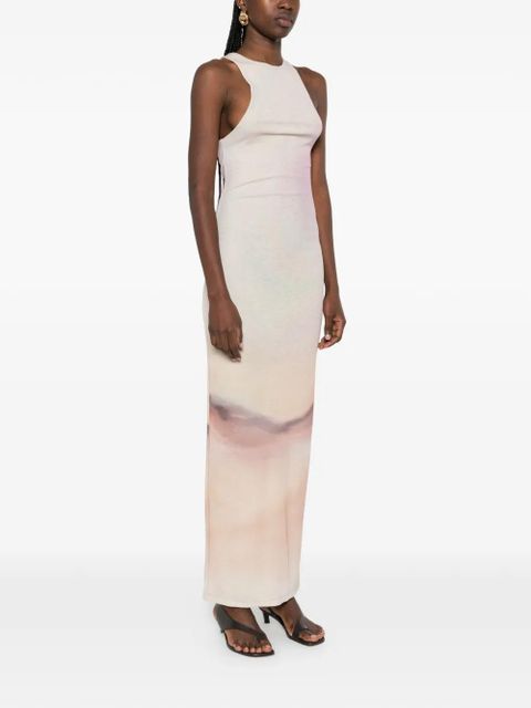 Nanushka racerback maxi dress - Neutrals