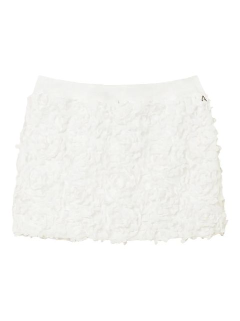 TWINSET flower mini skirt - White - zdjęcie produktu nr 1