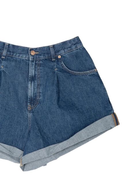 Free People Danni button-fastening shorts - Blue