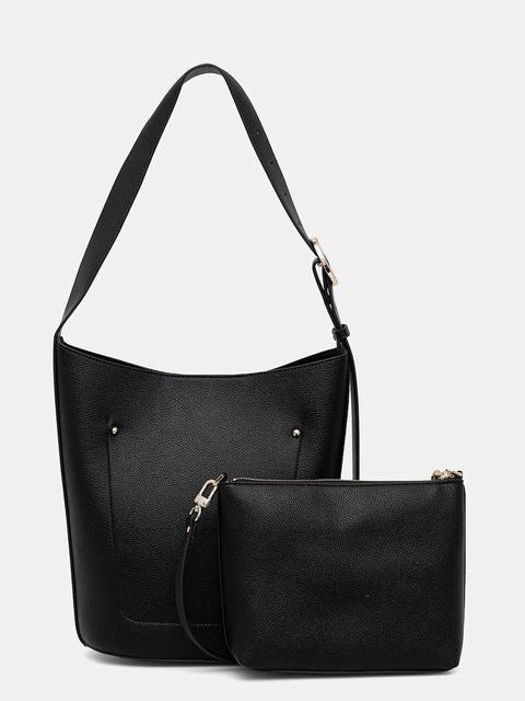 Guess torebka MERIDIAN kolor czarny HWBG69 74040