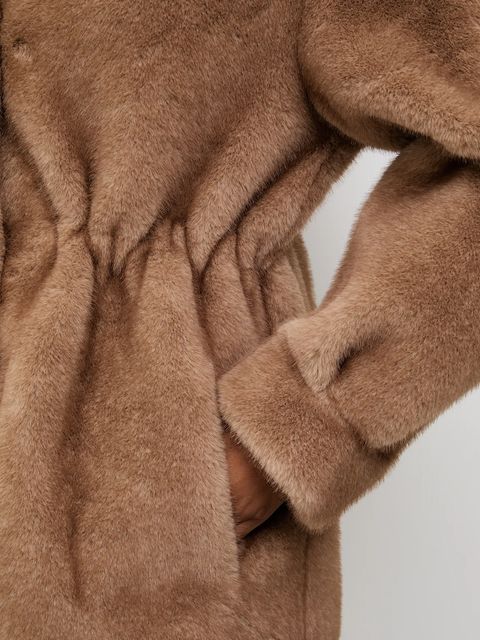 Answear.LAB płaszcz kolor beżowy