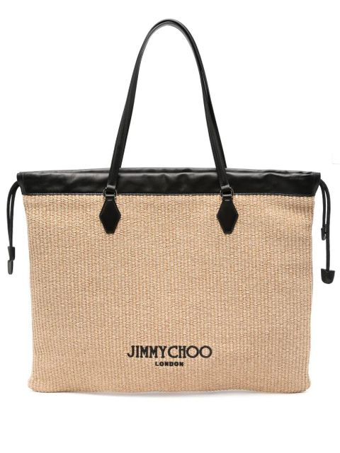 Jimmy Choo large drawstring tote bag - Neutrals - zdjęcie produktu nr 1