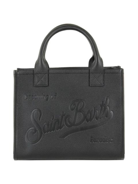 MC2 Saint Barth Vanity embossed-logo tote bag - Black - zdjęcie produktu nr 1