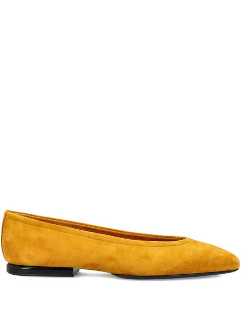 Loro Piana Primula suede ballet flats - Yellow - zdjęcie produktu nr 1
