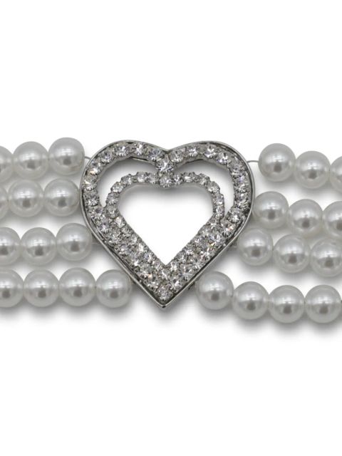 Blumarine heart-motif necklace - Silver